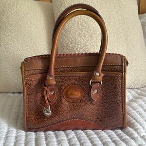 Dooney and Bourke vintage Brown Leather Handbag